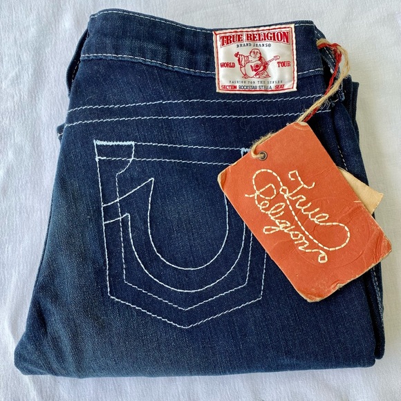 True Religion Rockstar Stella Jeans - Picture 1 of 3